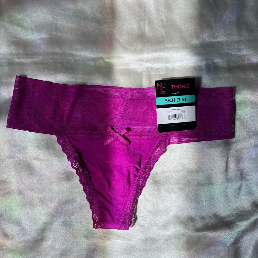 Sheer thong